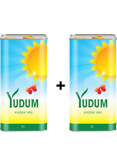 Yudum Ayçiçek Yağı 2 x 5 L