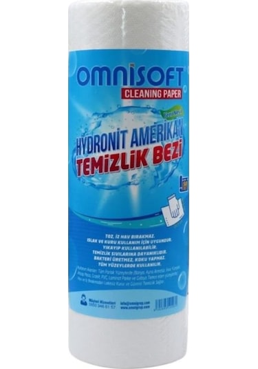 Omnisoft Hydronit Tek Kullanımlık Amerikan Temizlik Bezi 50 Yapra