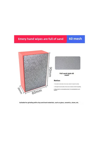 Yuntech01 Diamantlı Seramik Taşlama Aleti: Cam, Mermer, Granit İçin Testere Testere Kenar Yumuşatıcı Ve Parlatıcı Tam Zımpara 60