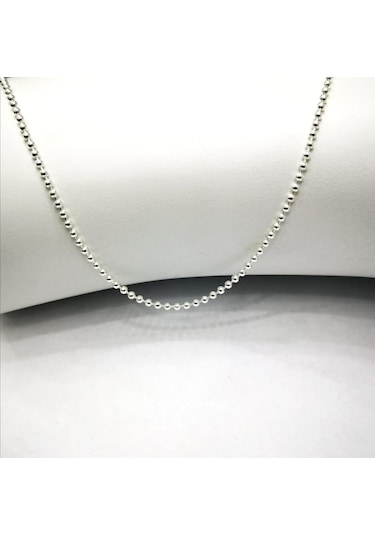 Omar Silver Unisex Top Tırnak Makası 1,9 MM Gümüş Kolye Zincir