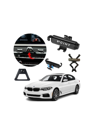 Bmw 5 Serisi 5.20i Xdrive Araca Özel Cep Telefonu Tutacağı Robotik Başlıklı 2017 - 2021 Profesyonel