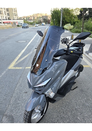 Motocam Volta Revolt Rsx4 Ön Cam 2022-2026 Model 65cm Siyah Renkli 4mm Orta Boylu