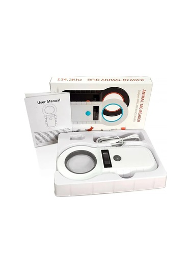 Mikroçip Okuyucu Evcil Hayvan Çiftlik Mikroçip Izleme Tanımlama Cihazı