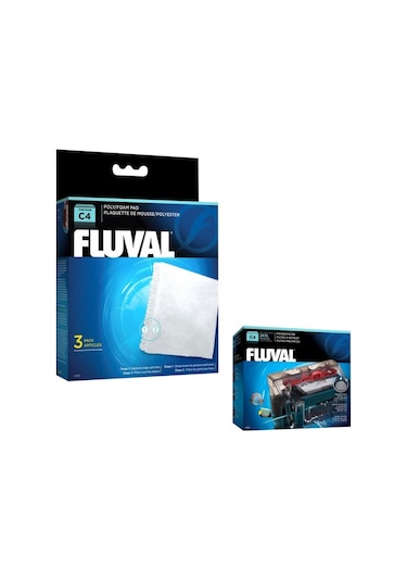 Fluval C4 Askı Filtre Için Yedek Sünger 3'lü