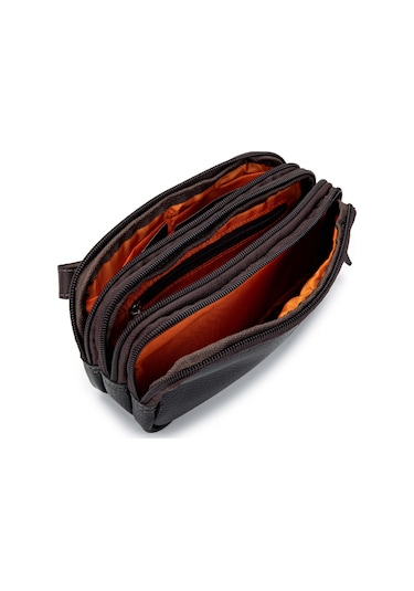 Tamer Tanca Erkek Hakiki Deri Siyah El Çantası 688 1989 Erk Canta Y24 Sıyah Fltr Siyah