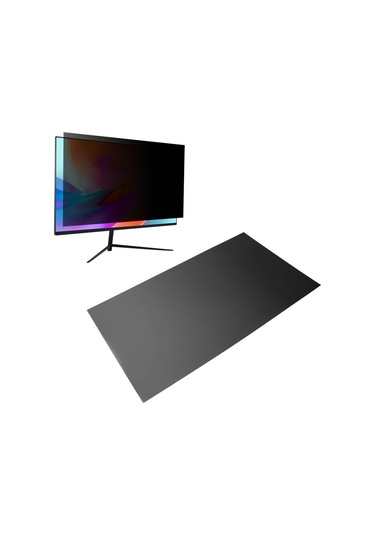 Vkemall 23 İnç Bilgisayar Ekran Gizlilik Filtresi 16:9 : Göz Koruması, Parlaklık Engelleme, Mavi Işık Engelleyici, Veri Gizliliği Sağlar, 2 Yöntemle Kurulabilir