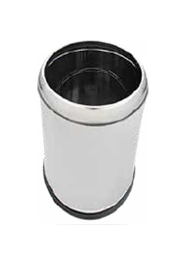 Lider Açık Çöp Kovası Krom Paslanmaz Çelik 16 Litre Krom