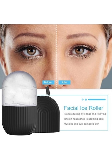 Buz Rulo Yeniden Kullanılabilir Yüz Güzellik Masajı Buz Kalıp Gözenek Daraltma Cilt Cilt Bakımları İçin Soğutma Rulosu