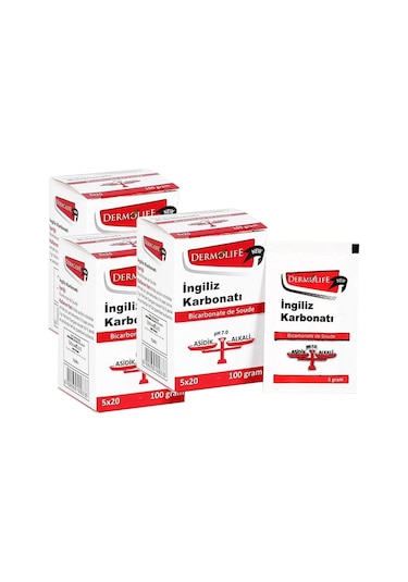 Ingiliz Karbonatı 3 X 100 G 3 Lü Set