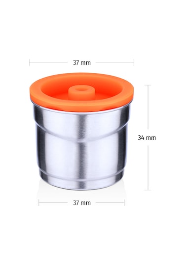 Leezsing Paslanmaz Çelik Ev Kapsülleri Kahve Kapsülleri Kahve Makinesi Aksesuarları Tekrar Kullanılabilir Kahve Yapma Aracı Illy İlly X7.1 İlly Y3.2 İlly Y5 İle Uyumlu