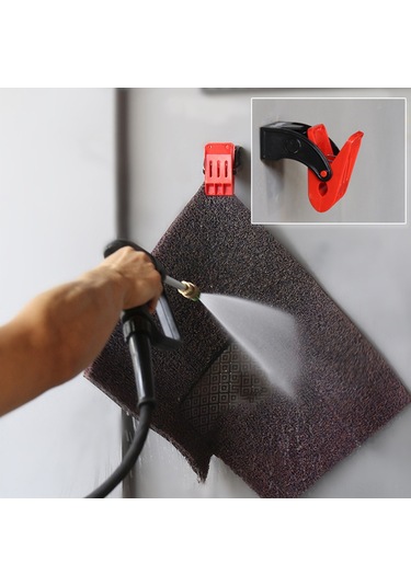 Symbee 4 Parça Araç Halı Sabitleme Klipsi - Çok Amaçlı Duvar Montajlı Ağır Hizmet Tutucu