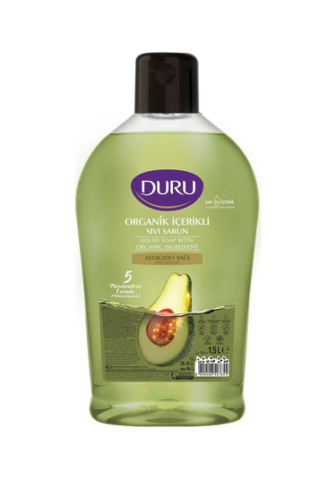 Duru Organik İçerikli Avokado Sıvı Sabun 1500 ML