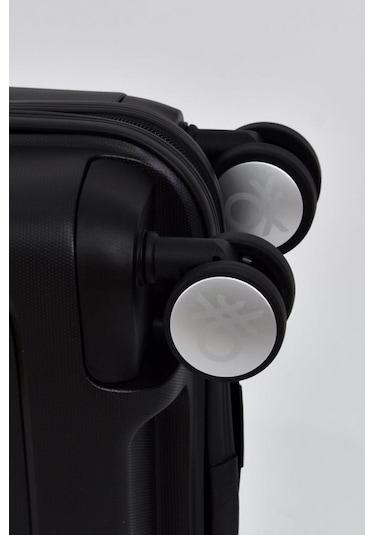 Benetton Kabin Boy %100 Polipropilen Valiz Siyah Bnt1000 Siyah