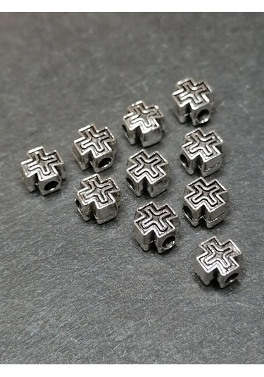 Kim Ayırıcı Boncuklar 5x5x5mm, Delik 1mm, 20 Adet. 281370423