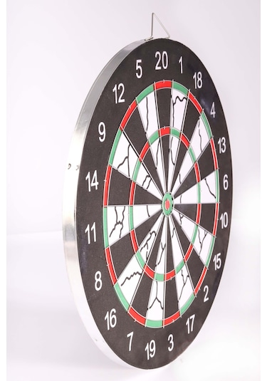 Delta Flocked Dart Seti 45 CM 18 İnç + 6 Ok 18 G Hedef Tahtası