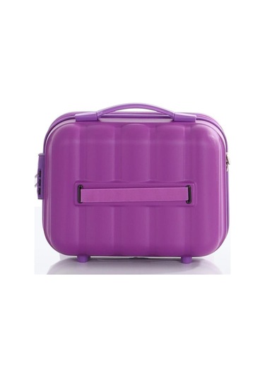 Mçs Polipropilen 3lü Valiz Seti Büyük & Orta & Makyaj V305 S21yy1000078-set 00014 Mor
