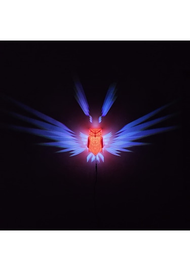 Jetjest Baykuş Figürlü Rgb Led Gece Lambası