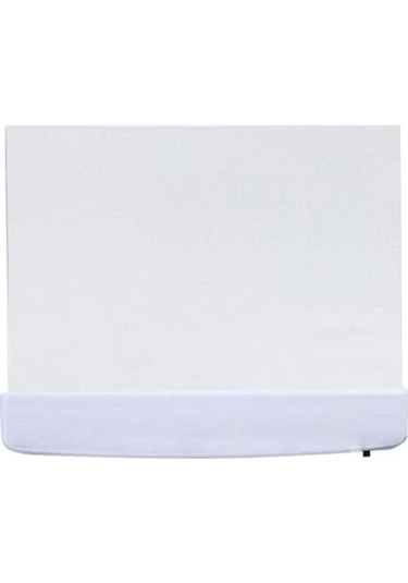 Novahub Beyaz Okuma Işığı Hafif Taşınabilir Şeffaf Led Kitap Tam Sayfa Işık Ev Okul İçin Dayanıklı Çalışma Lambası Kurulu Beyaz Beyaz