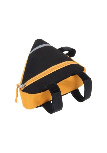 Jeemson Gece Bisiklet Çantası - Su Geçirmez, Reflektörlü, Pratik Montaj, 20x18.5x4cm Siyah