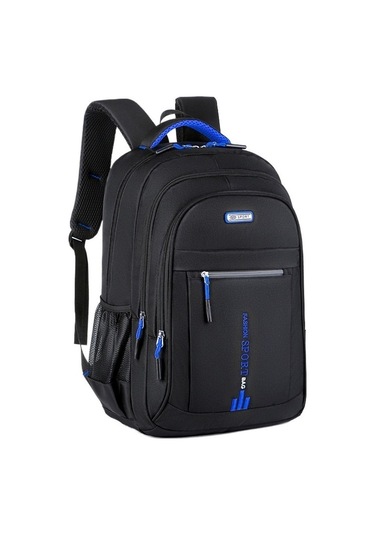 Erkekler İçin Şık Ve Büyük Kapasiteli Laptop Sırt Çantası, Kadınlar İçin Konforlu Seyahat Çantası, Öğrenciler İçin Dayanıklı Okul Çantası MAvi