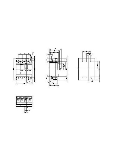 SIEMENS 3VA1463-4EF42-0AA0 Kompakt Şalter 440-630A 4Kutup