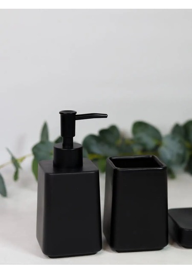 Denezo Banyo Aksesuarları Seti 164980825 Mat Siyah