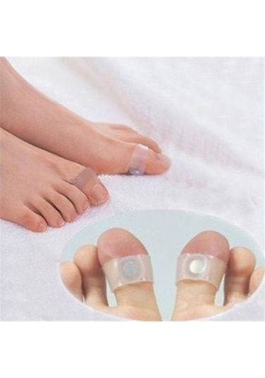 Büro Ev Ofis Ayakkabı Aksesuarı İçin Mıknatıslı Yüzüklü Ayak Masaj Bandı