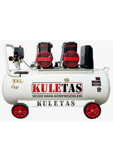 Kuletaş 100 L 4 Hp Sessiz Premium Kafa Hava Kompresörü