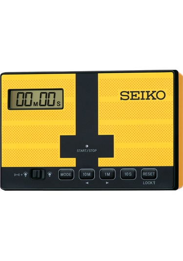 Seiko Qhl098y Masa Saati Sarı