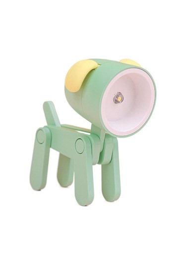 Soulader Katlanabilir Masaüstü Led Lamba Işık Ayarı Çalışma Odası Aydınlatma Yeşil