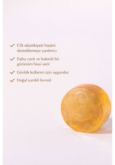 Kolajen Özlü El Yapımı Doğal Oval Sabun - 100 Gr Kolajen