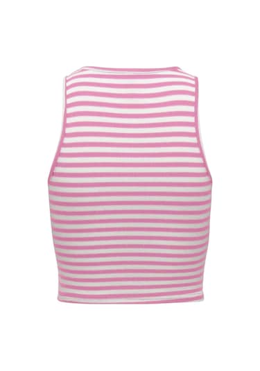 Only Kadın Crop Atlet 15289846 Pembe