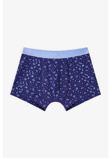 Penti  Mavİ Erkek Çocuk Cosmic 3'lü Boxer