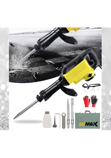 Stilmax TRQ19 4500 W 58 Joule Pro Kırıcı + Yassı Sivri Uç