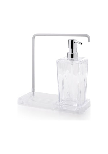 Luna Mutfak Sıvı Sabunluk-şeffaf-1164