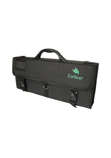 Lorbeer 10 Bölmeli Katlanabilir Bıçak Çanta Seti