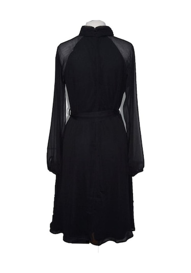 Bulalgiy Kadın Siyah Şifon Elbise - Bga443139 Siyah