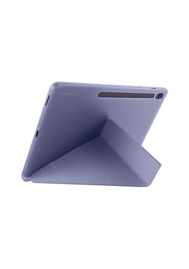 Samsung Galaxy Tab S10 Fe Plus Sm-x620 13.1 İnç Uyumlu Katlanabilir Kalemlikli Standlı Akıllı Kılıf Kapaklı Kılıf