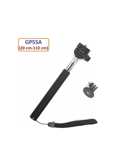 110cm Vidalı Monopod Kafa Bandı Göğüs Kemeri 5 Parça Aksesuar Set