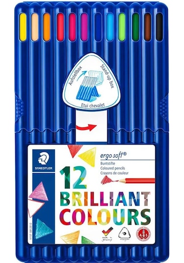 Staedtler Ergosoft 12 Renk Kuru Boya 157 Sb12