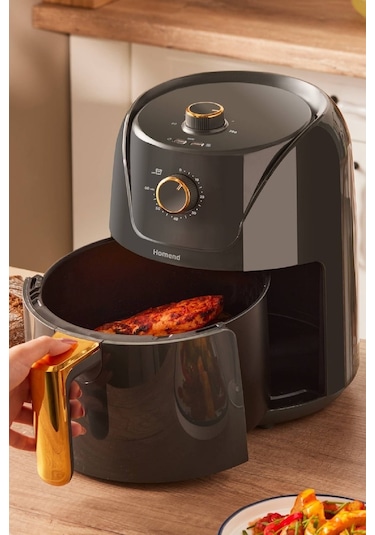 Homend Airfryday 2505H 8 Farklı Programlı, Yağsız Fritöz 4.3 L Airfryer