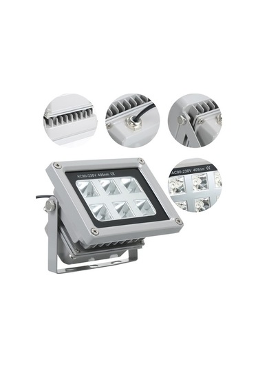 Tongxida Mini Uv Reçine Kürleme Lambası - 6 Led, 405-410nm, Taşınabilir, Güçlü, Alüminyum, Kompakt Diğer