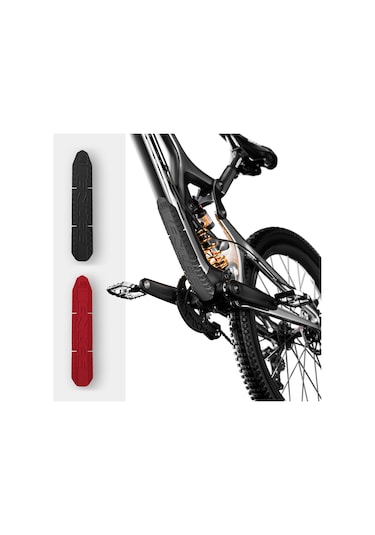 Ximistore9 Enlee Dağ Bisikleti Çerçeve Koruyucu Silikon 3m Yapışkanlı Çarpma Ve Su Geçirmez Koruma Bandı