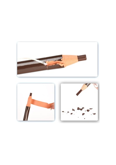 Suntek Kaş Kalemi Ter Su Geçirmez Malzemeleri Göz Kahve