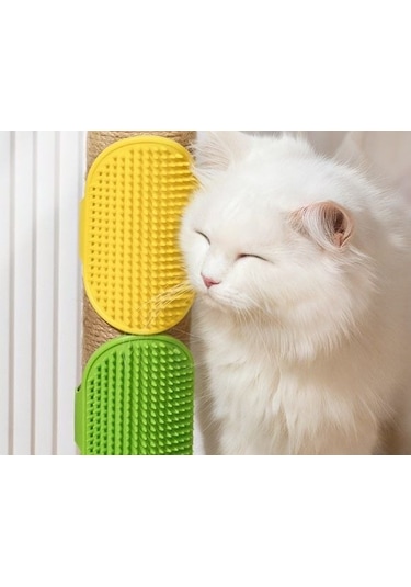 Hayvan Tüy Toplama Yıkama Ve Köşe Kaşınma Silikon Fırçası