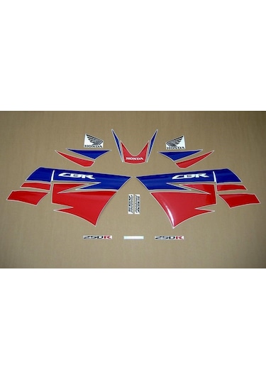 Honda Cbr 250r 2013  Sticker Set Full Takım