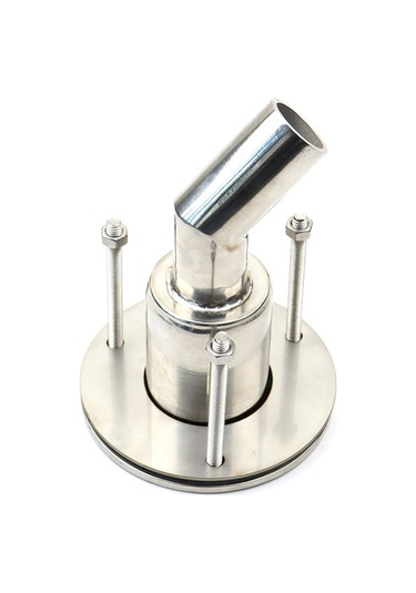 Monyee 316 Paslanmaz Çelik Deniz Ve Karavan Dizel Park Heaterı Eşzamanlı Ekzos Borusu 22mm Dirsekli Uç