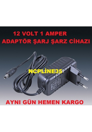 12 Volt 1 Amper Modem Adsl Vdsl Adaptörü