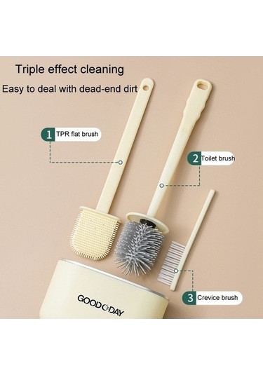 Tongxida Özdilek Xu Tpr Kıllı Duvar Fırçası Banyo Arada 3'ü 1 Dt Bosphorusboutique Diğer