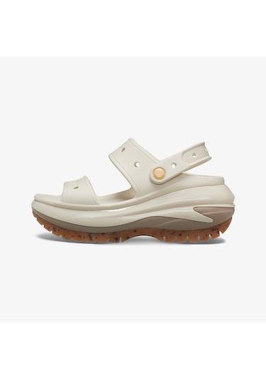 Crocs Mega Crush Kadın Bej Sandalet 207989 Bej